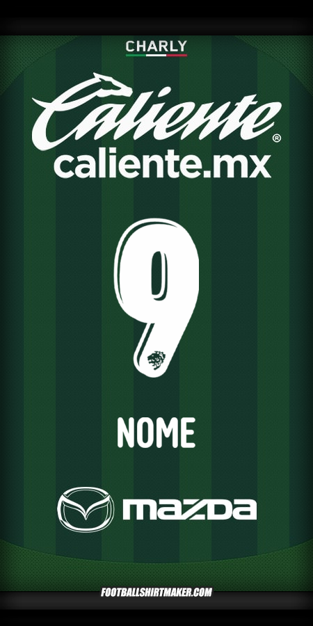 Camisa Club León 2025/2026 -  nome - 9