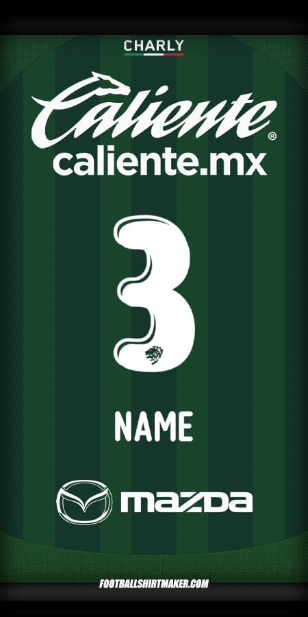 Jersey Club León 2025/2026 -  name - 3