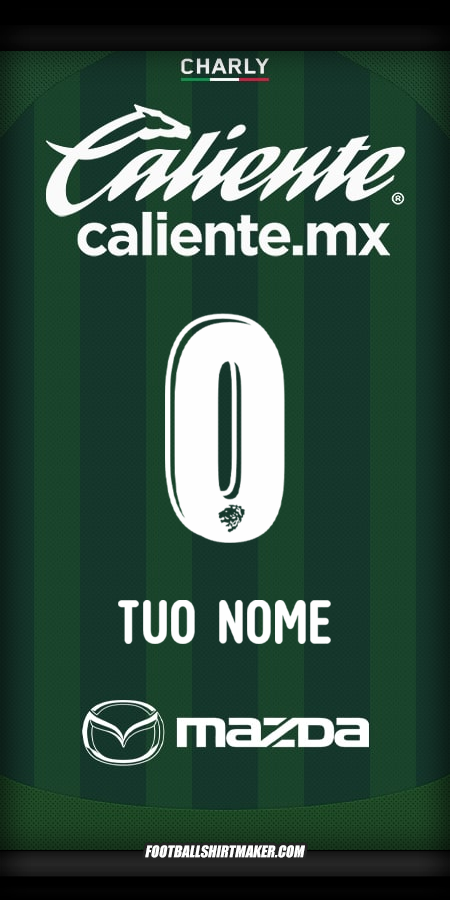 Maglia Club León 2025/2026 -  tuo nome - 0