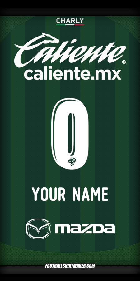 Jersey Club León 2025/2026 -  your name - 0