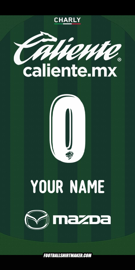 Jersey Club León 2025/2026 -  your name - 0