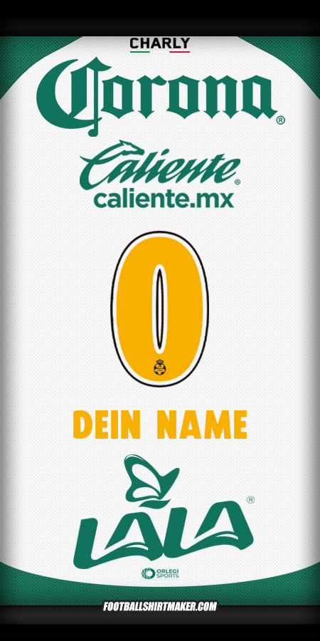 Trikot Santos Laguna 2025/2026 -  dein name - 0
