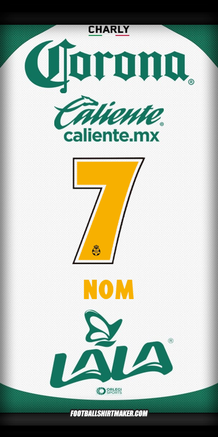 Maillot Santos Laguna 2025/2026 -  nom - 7