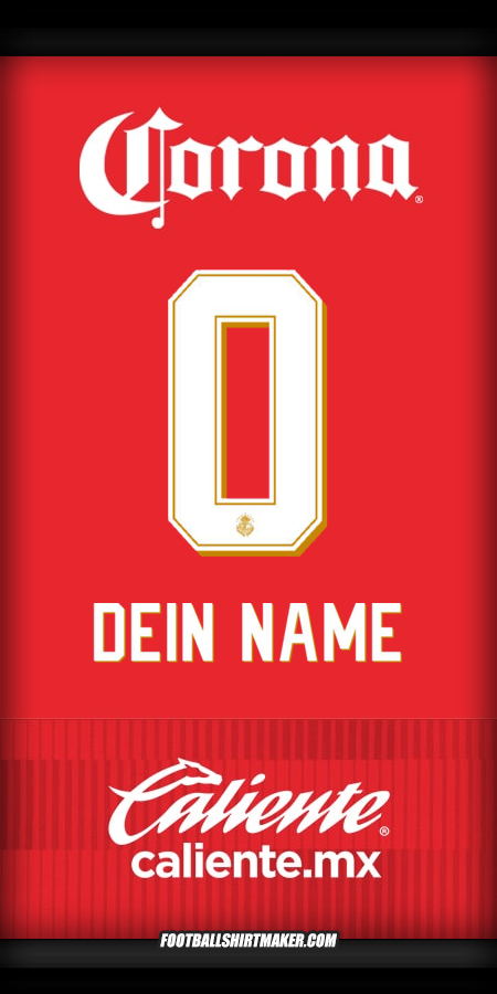 Trikot Toluca FC 2025/2026 -  dein name - 0