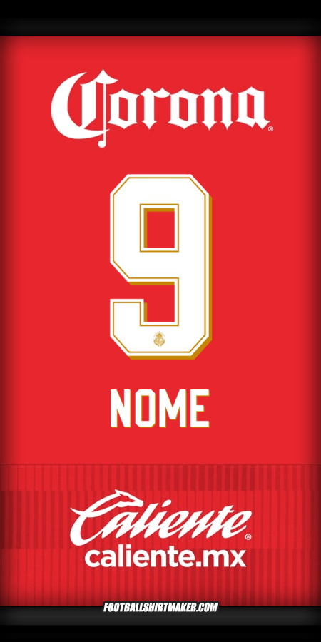 Maglia Toluca FC 2025/2026 -  nome - 9