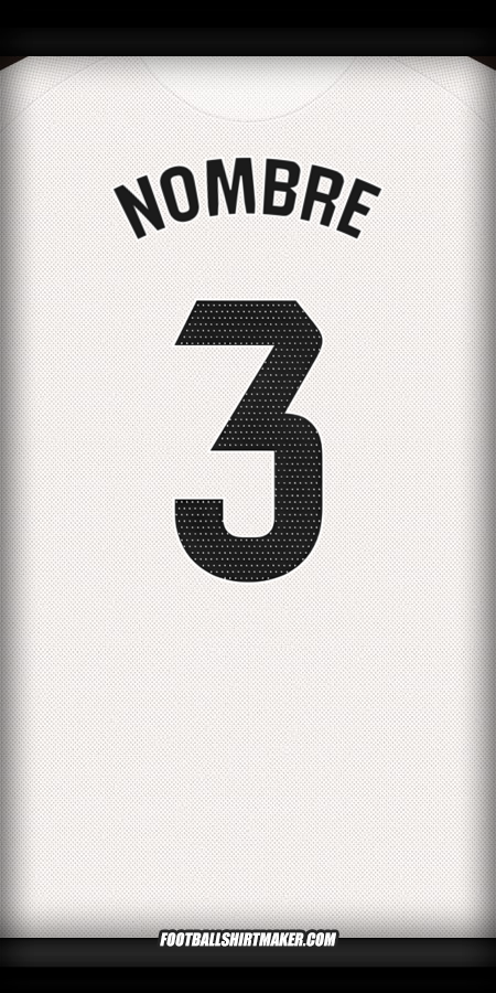 Jersey Real Madrid CF 2025/2026 -  nombre - 3
