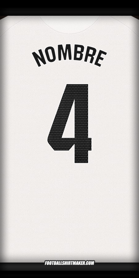 Jersey Real Madrid CF 2025/2026 -  nombre - 4