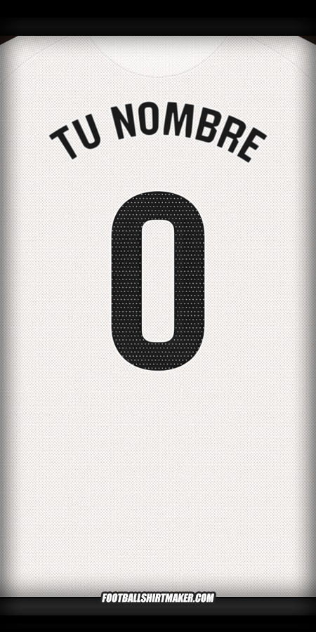 Jersey Real Madrid CF 2025/2026 -  tu nombre - 0