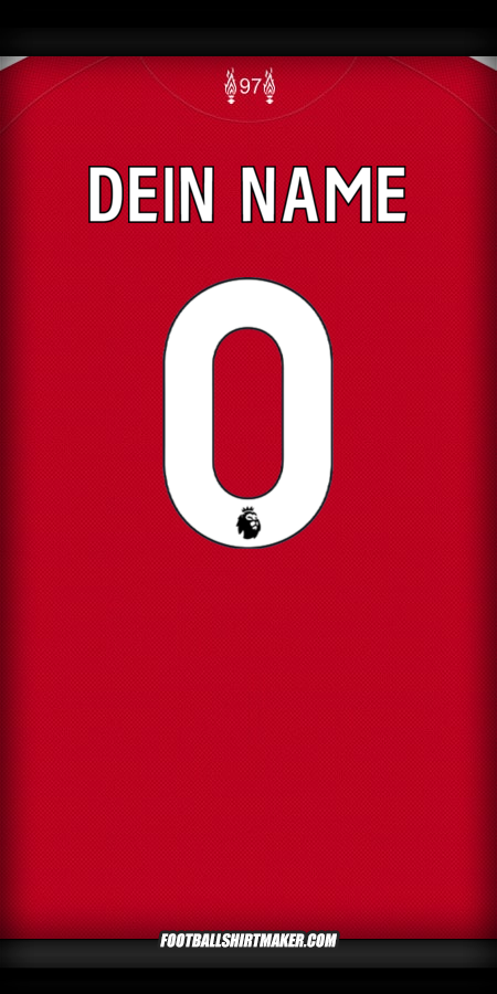 Trikot Liverpool FC 2025/2026 -  dein name - 0