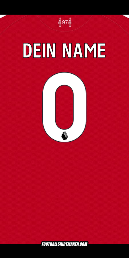 Trikot Liverpool FC 2025/2026 -  dein name - 0