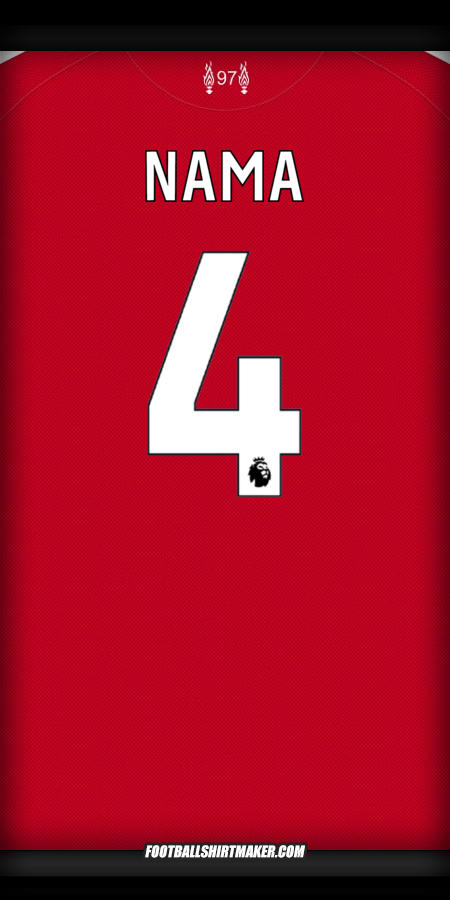 Jersey Liverpool FC 2025/2026 -  nama - 4