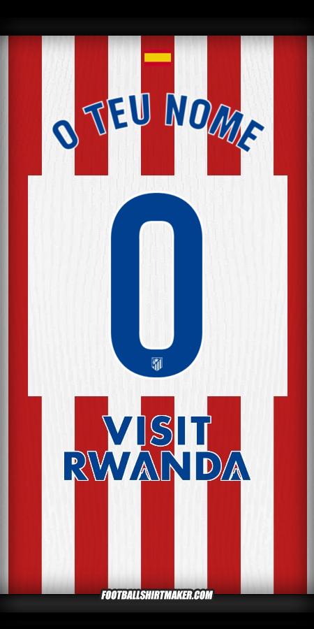 Camisola Atletico Madrid 2025/2026 -  o teu nome - 0