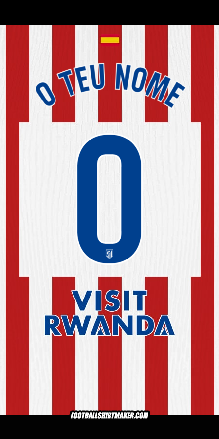Camisola Atletico Madrid 2025/2026 -  o teu nome - 0