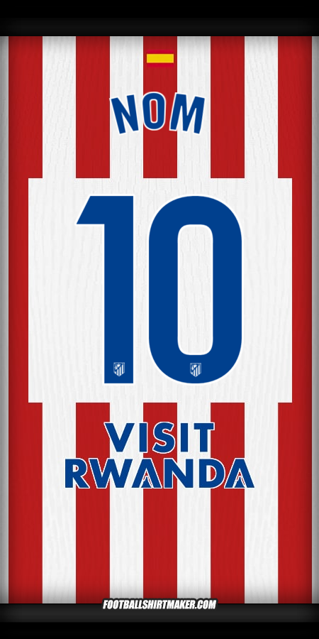 Maillot Atletico Madrid 2025/2026 -  nom - 10