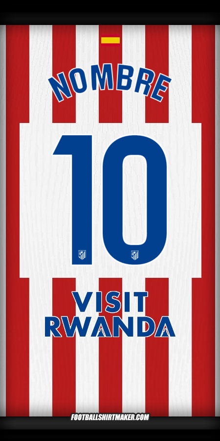 Jersey Atletico Madrid 2025/2026 -  nombre - 10