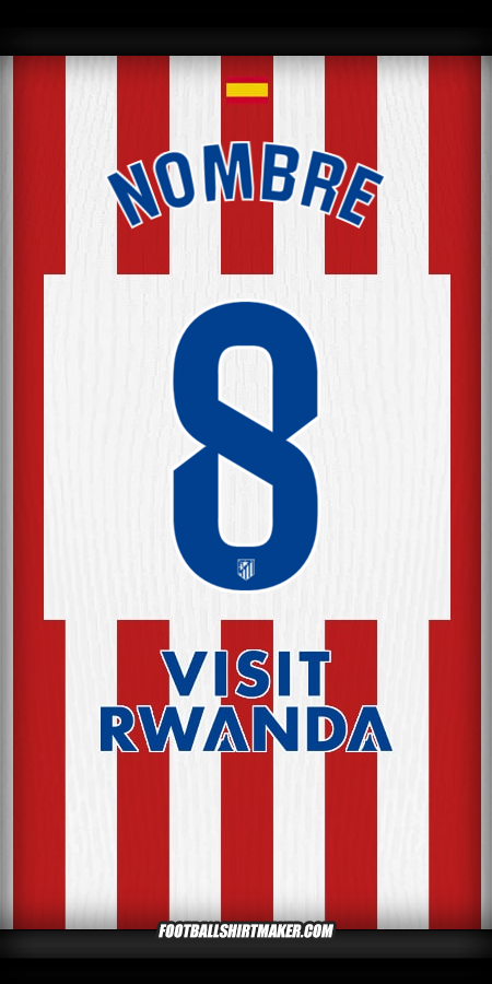 Jersey Atletico Madrid 2025/2026 -  nombre - 8
