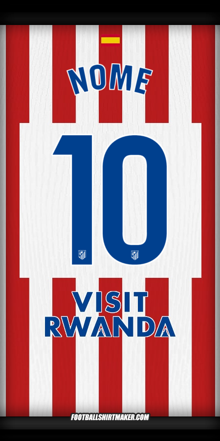 Camisa Atletico Madrid 2025/2026 -  nome - 10