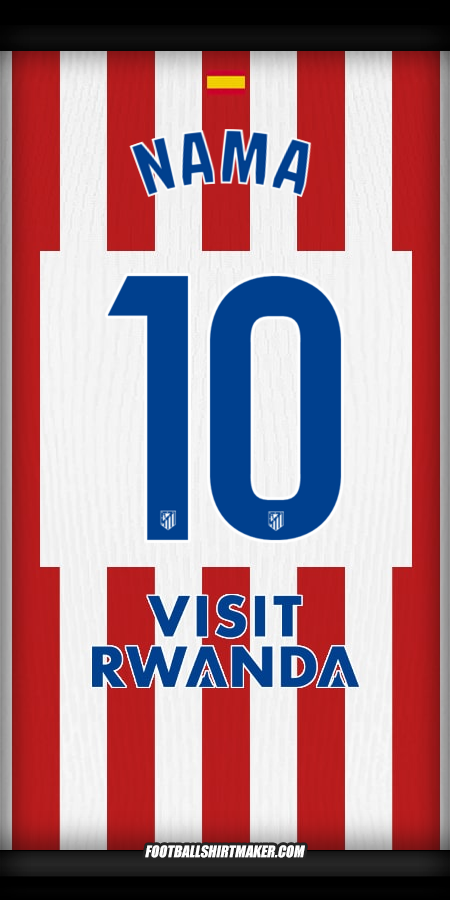 Jersey Atletico Madrid 2025/2026 -  nama - 10