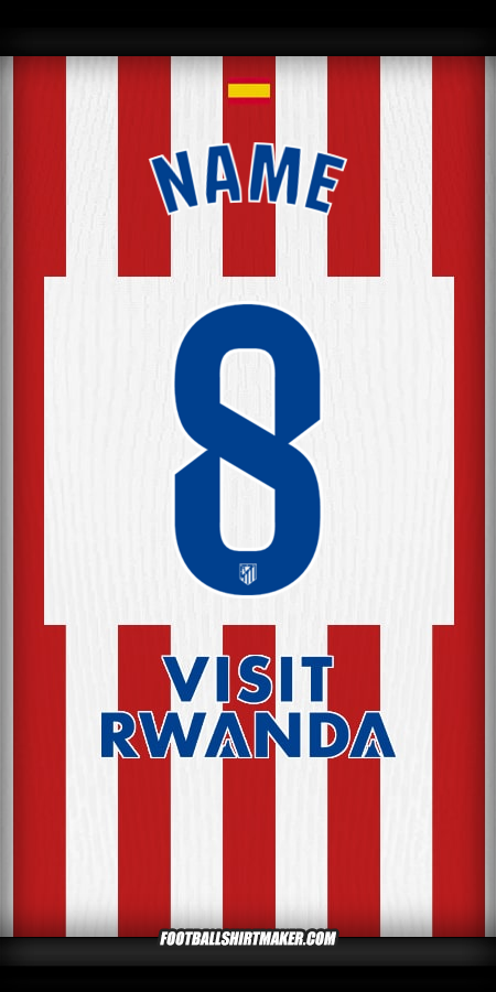 Jersey Atletico Madrid 2025/2026 -  name - 8