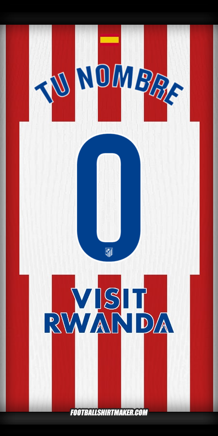 Camiseta Atletico Madrid 2025/2026 -  tu nombre - 0