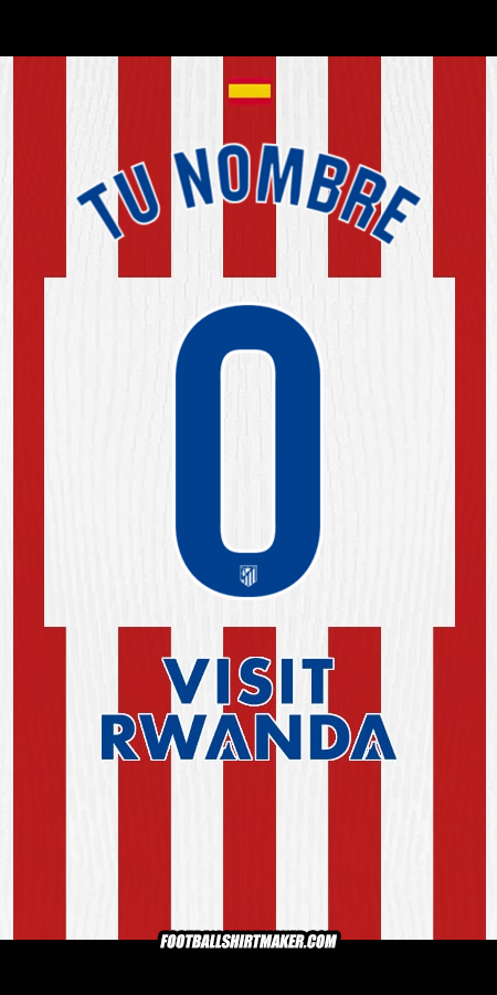 Camiseta Atletico Madrid 2025/2026 -  tu nombre - 0