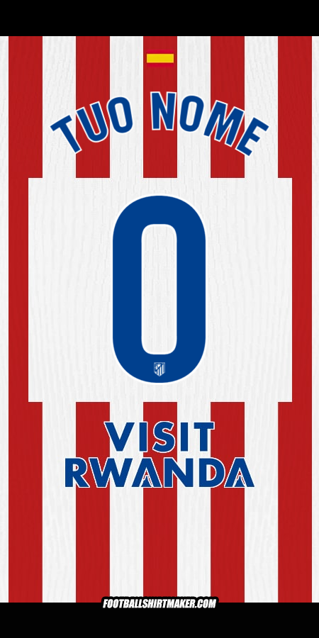 Maglia Atletico Madrid 2025/2026 -  tuo nome - 0