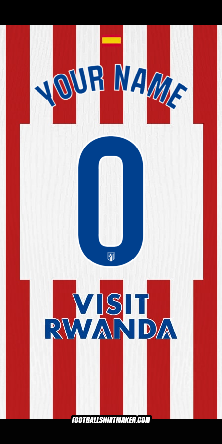Shirt Atletico Madrid 2025/2026 -  your name - 0
