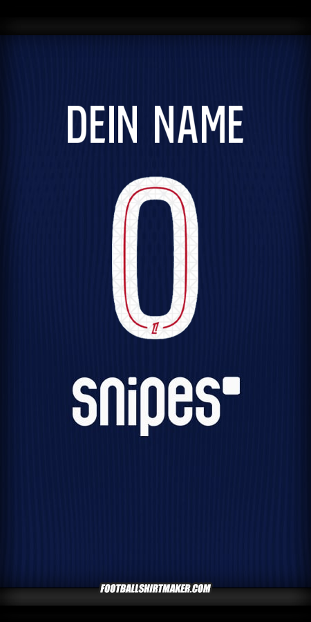 Trikot Paris Saint Germain 2025/2026 -  dein name - 0
