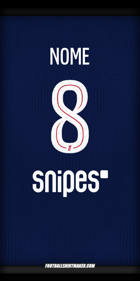 Maglia Paris Saint Germain 2025/2026 -  nome - 8