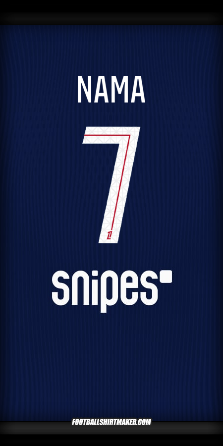 Jersey Paris Saint Germain 2025/2026 -  nama - 7