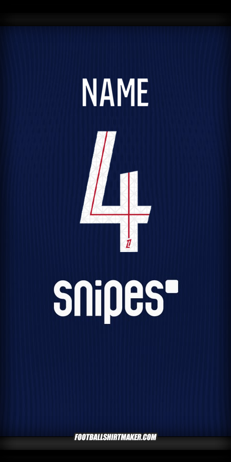 Shirt Paris Saint Germain 2025/2026 -  name - 4