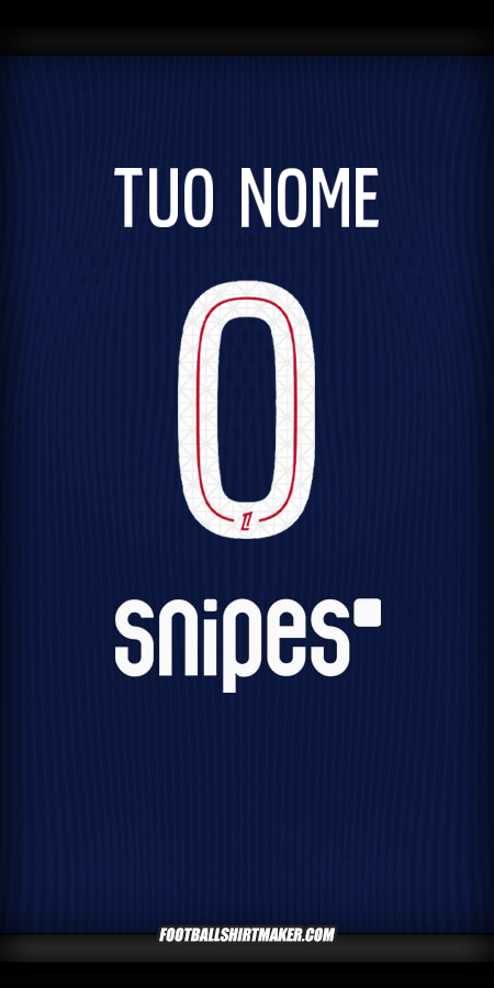 Maglia Paris Saint Germain 2025/2026 -  tuo nome - 0