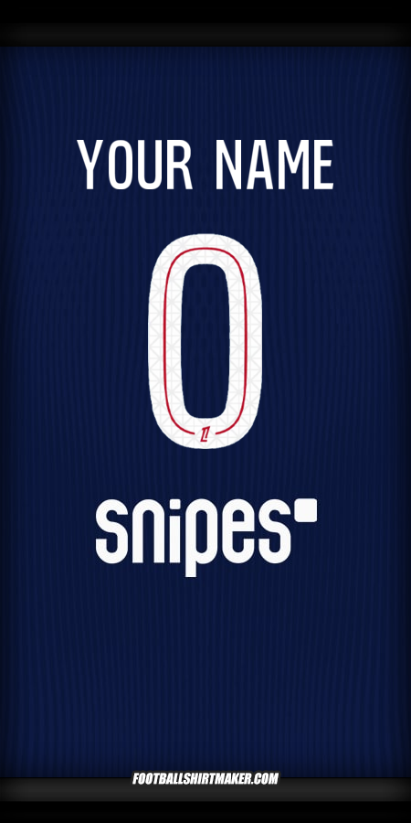 Jersey Paris Saint Germain 2025/2026 -  your name - 0