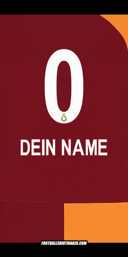 Trikot Galatasaray SK 2025/2026 -  dein name - 0