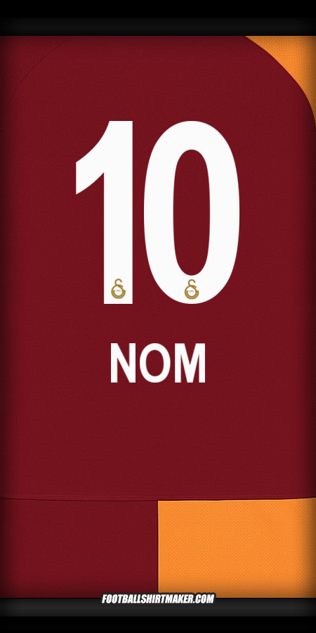 Maillot Galatasaray SK 2025/2026 -  nom - 10