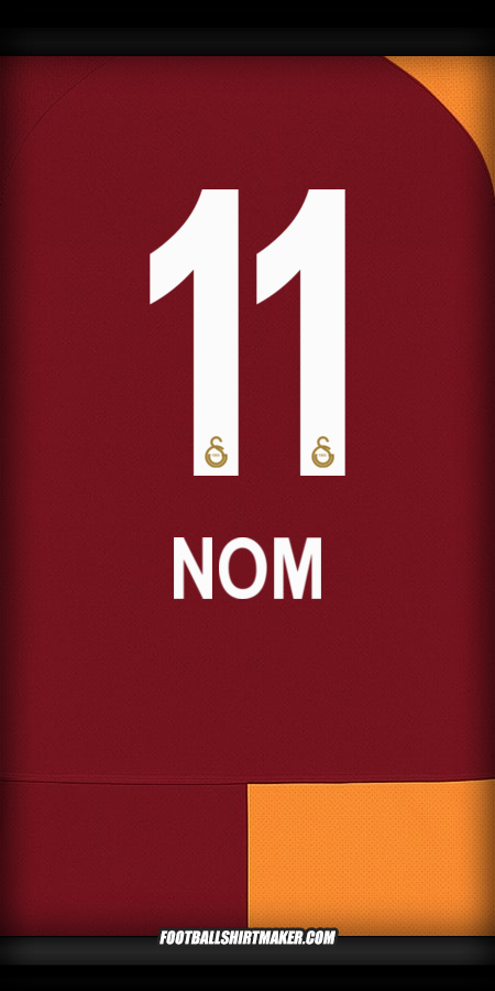 Maillot Galatasaray SK 2025/2026 -  nom - 11