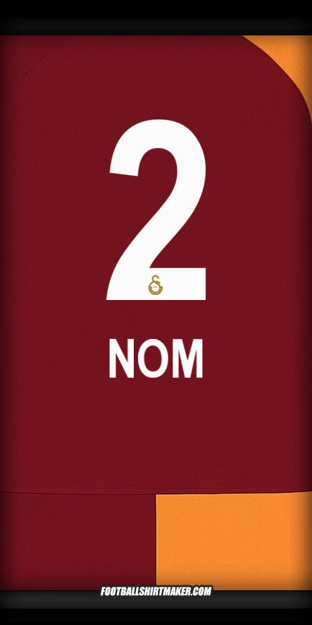 Maillot Galatasaray SK 2025/2026 -  nom - 2