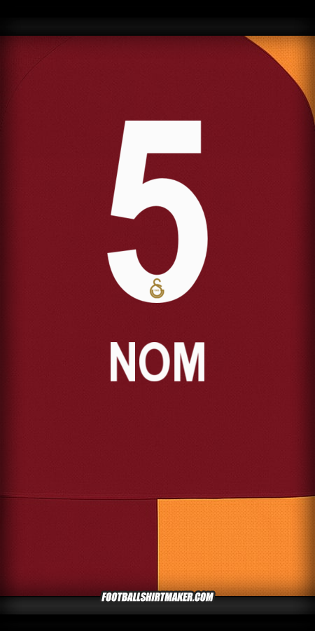 Maillot Galatasaray SK 2025/2026 -  nom - 5
