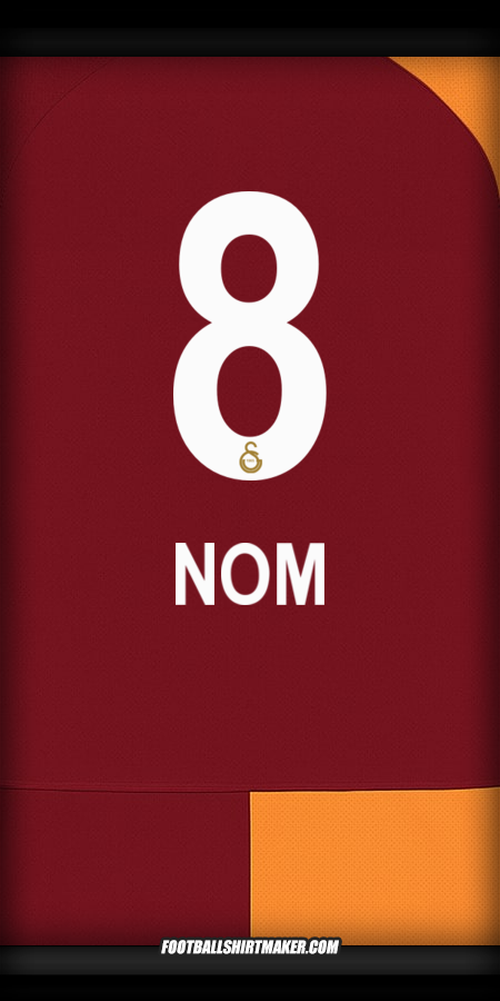 Maillot Galatasaray SK 2025/2026 -  nom - 8