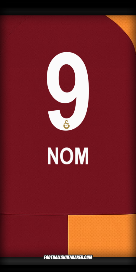 Maillot Galatasaray SK 2025/2026 -  nom - 9