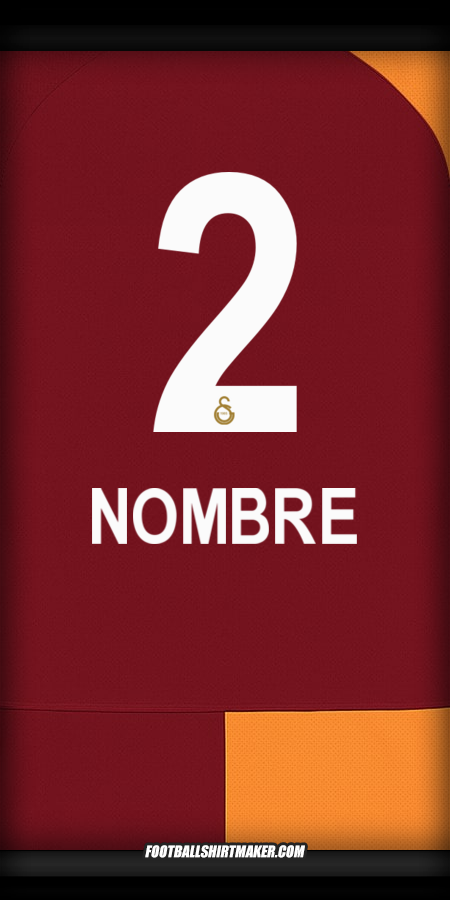 Jersey Galatasaray SK 2025/2026 -  nombre - 2