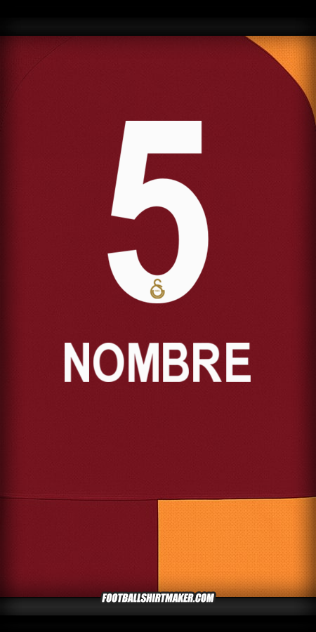 Jersey Galatasaray SK 2025/2026 -  nombre - 5
