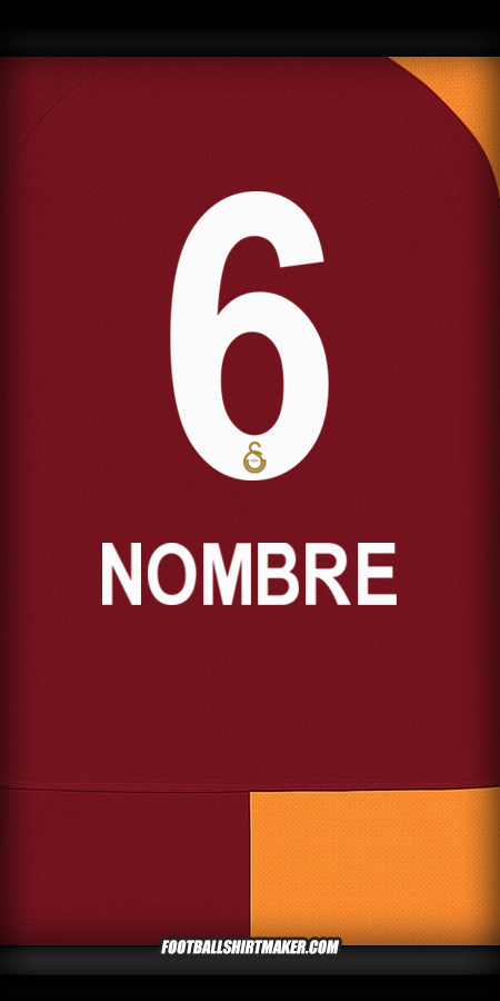 Camiseta Galatasaray SK 2025/2026 -  nombre - 6