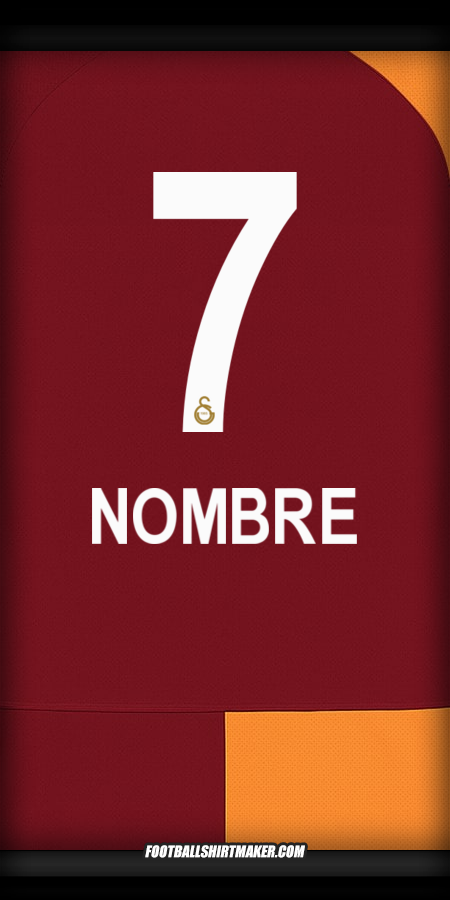 Jersey Galatasaray SK 2025/2026 -  nombre - 7