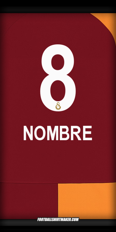 Camiseta Galatasaray SK 2025/2026 -  nombre - 8