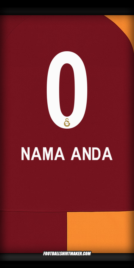Jersey Galatasaray SK 2025/2026 -  nama anda - 0