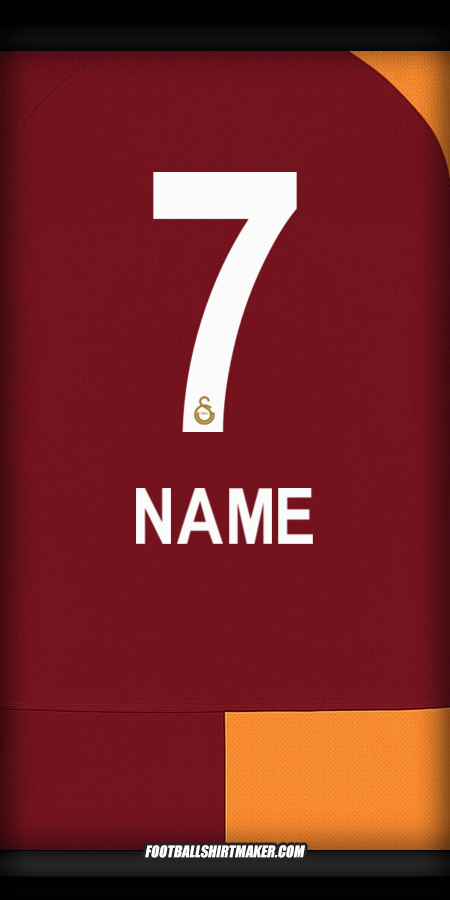 Trikot Galatasaray SK 2025/2026 -  name - 7
