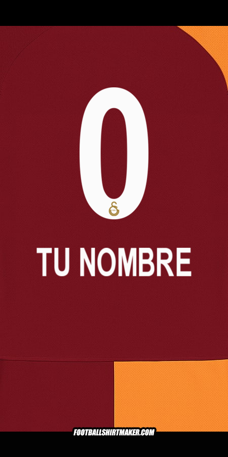 Camiseta Galatasaray SK 2025/2026 -  tu nombre - 0