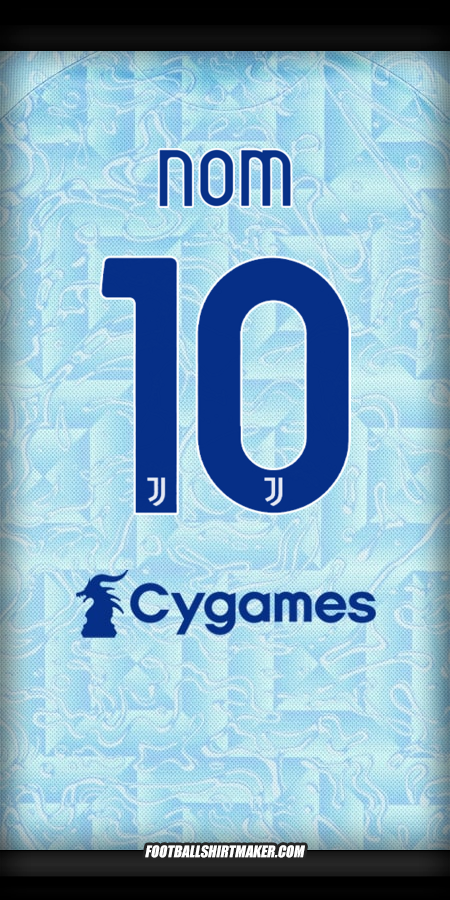 Maillot Juventus FC 2025/2026 Extérieur -  nom - 10