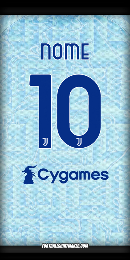Maglia Juventus FC 2025/2026 Seconda -  nome - 10